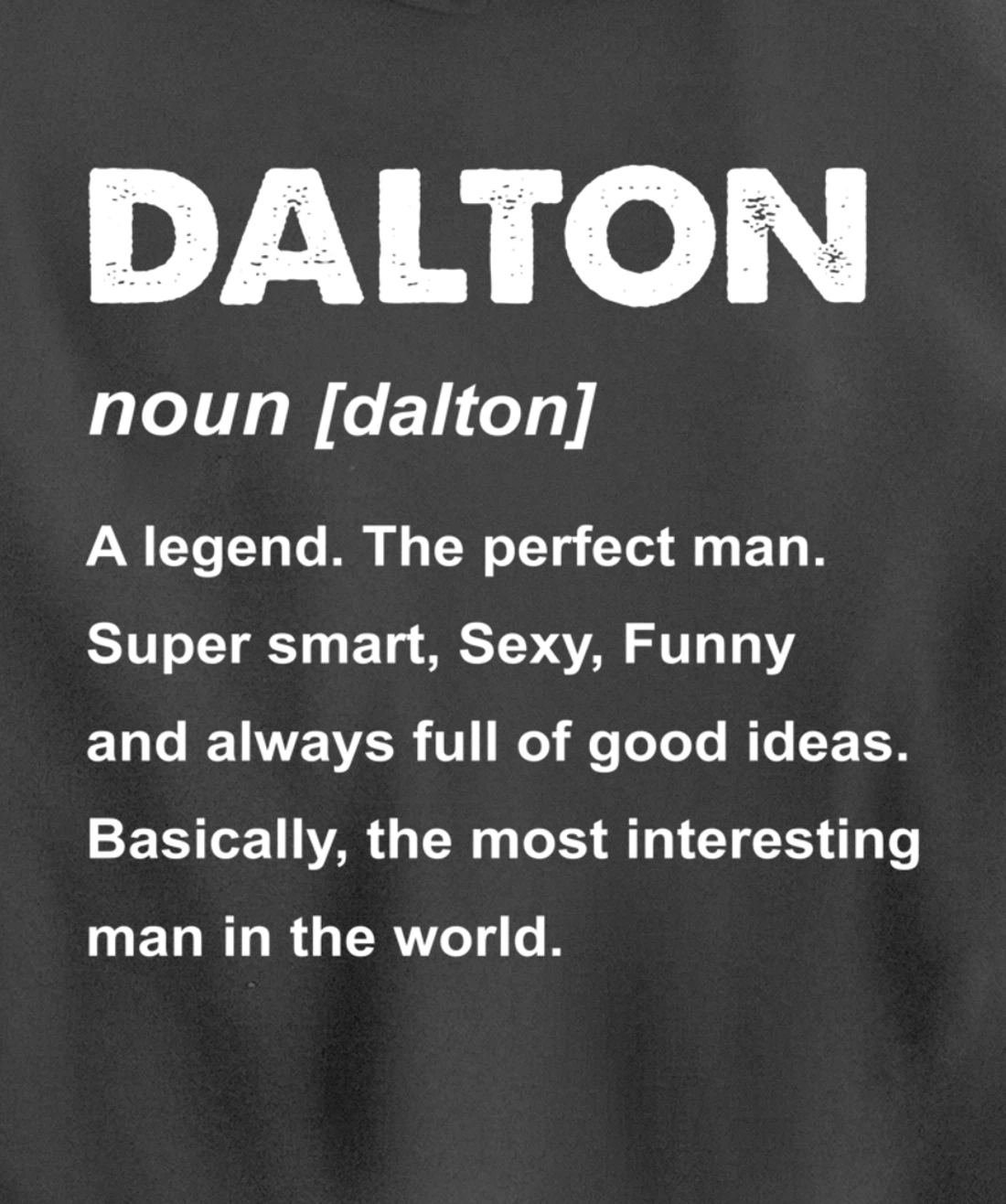 Dalton Name Pullover Hoodie