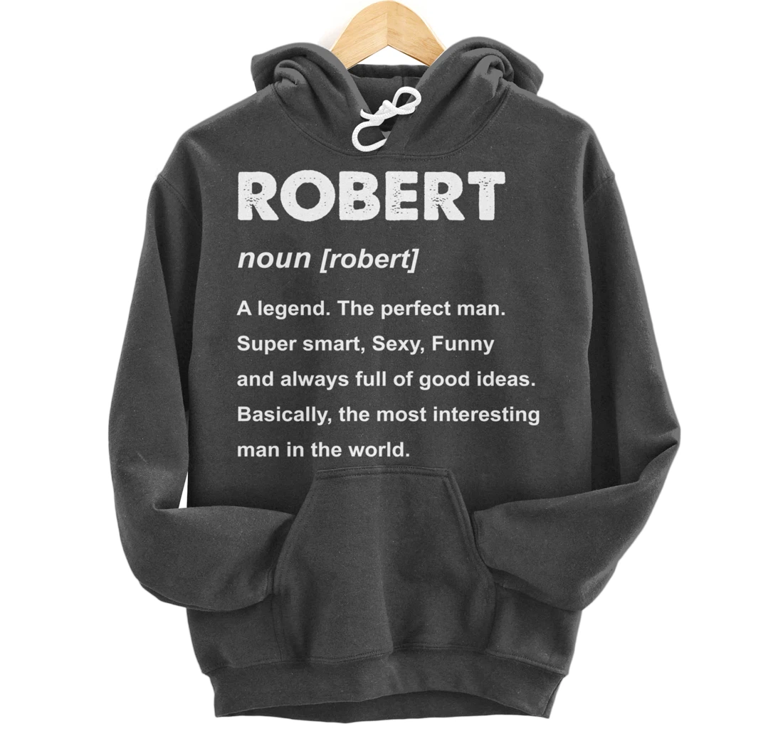 Robert Name Pullover Hoodie