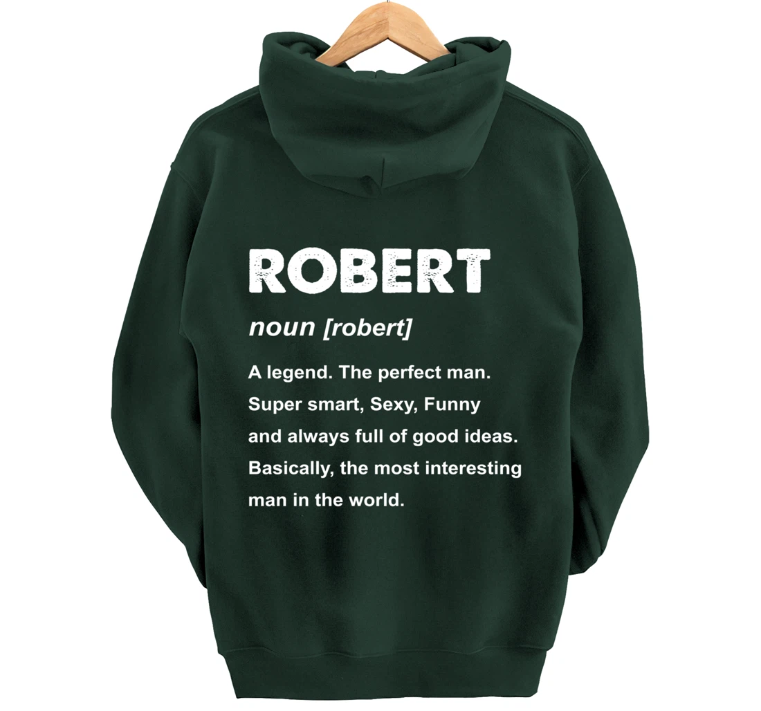 Robert Name Pullover Hoodie