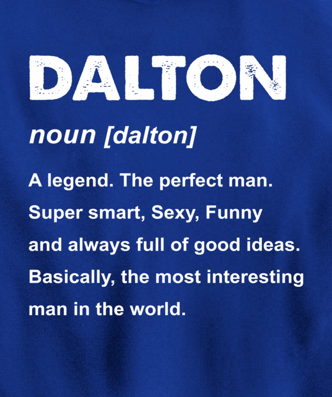 Dalton Name Pullover Hoodie