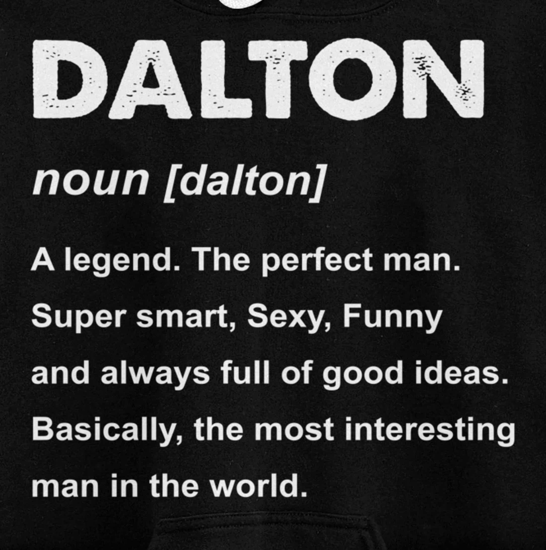 Dalton Name Pullover Hoodie