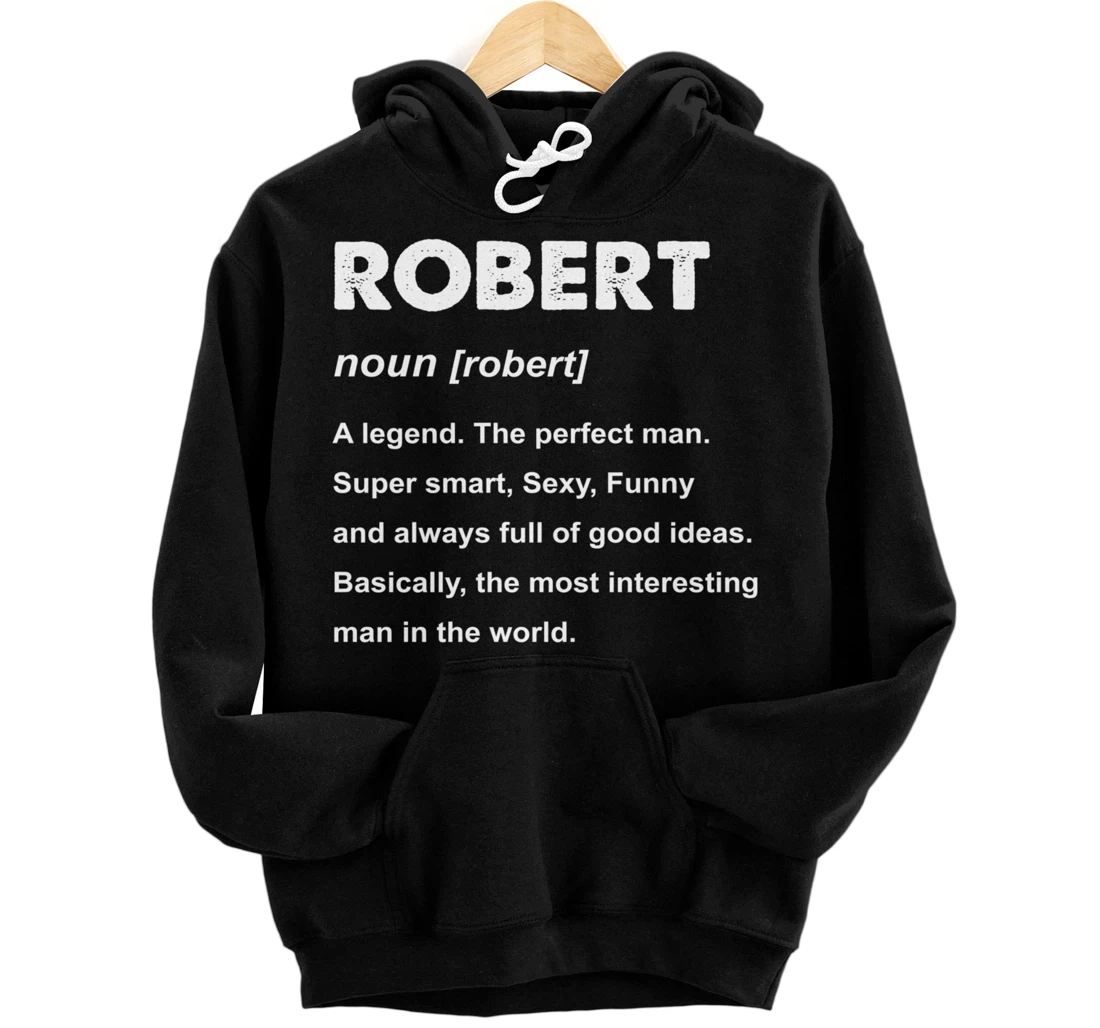 Robert Name Pullover Hoodie