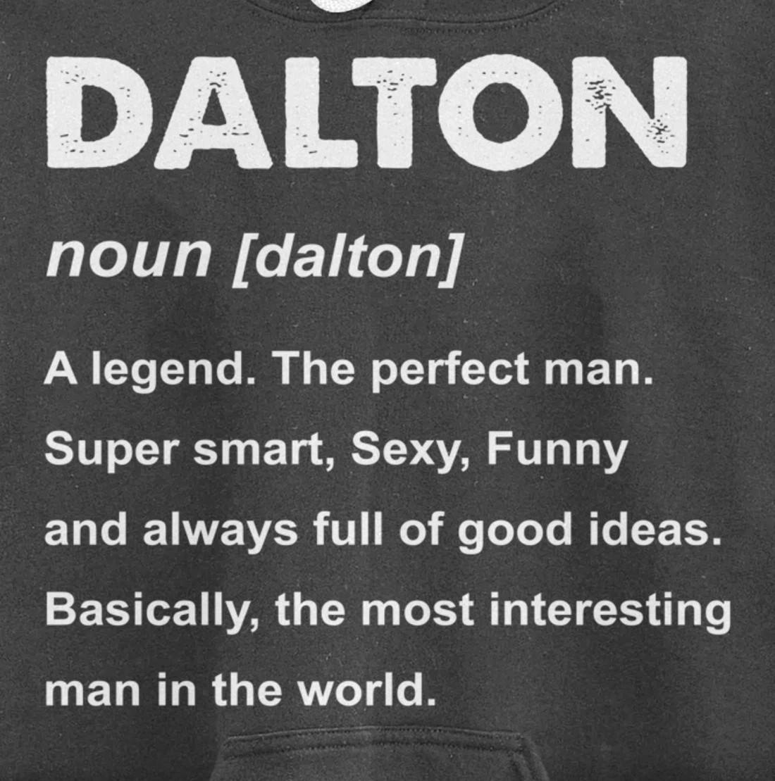 Dalton Name Pullover Hoodie