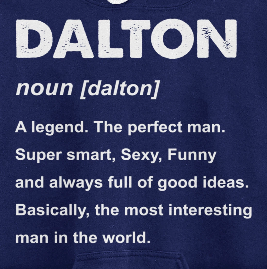 Dalton Name Pullover Hoodie