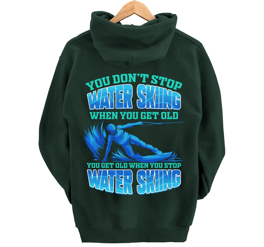 Waterski Waterskiing Water Ski Pullover Hoodie