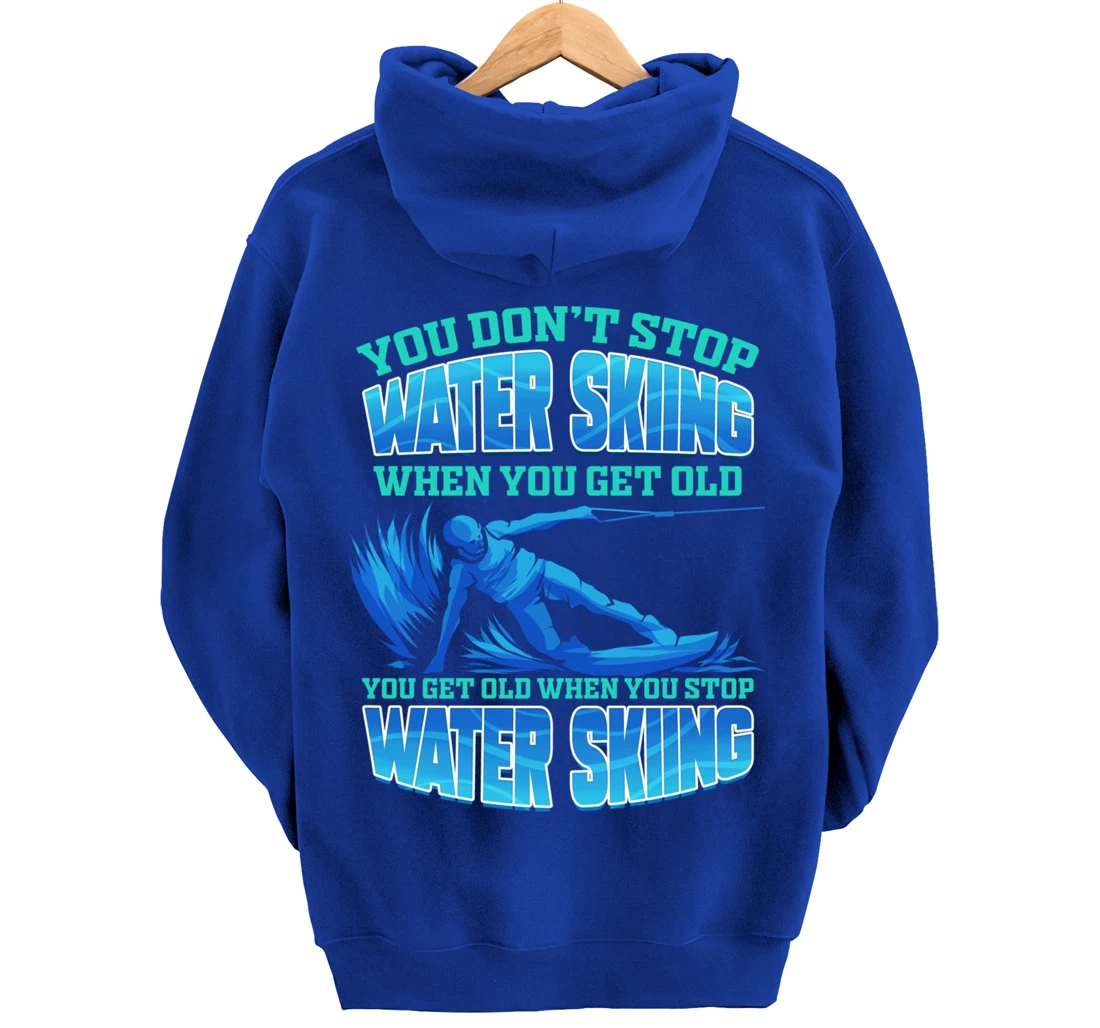 Waterski Waterskiing Water Ski Pullover Hoodie