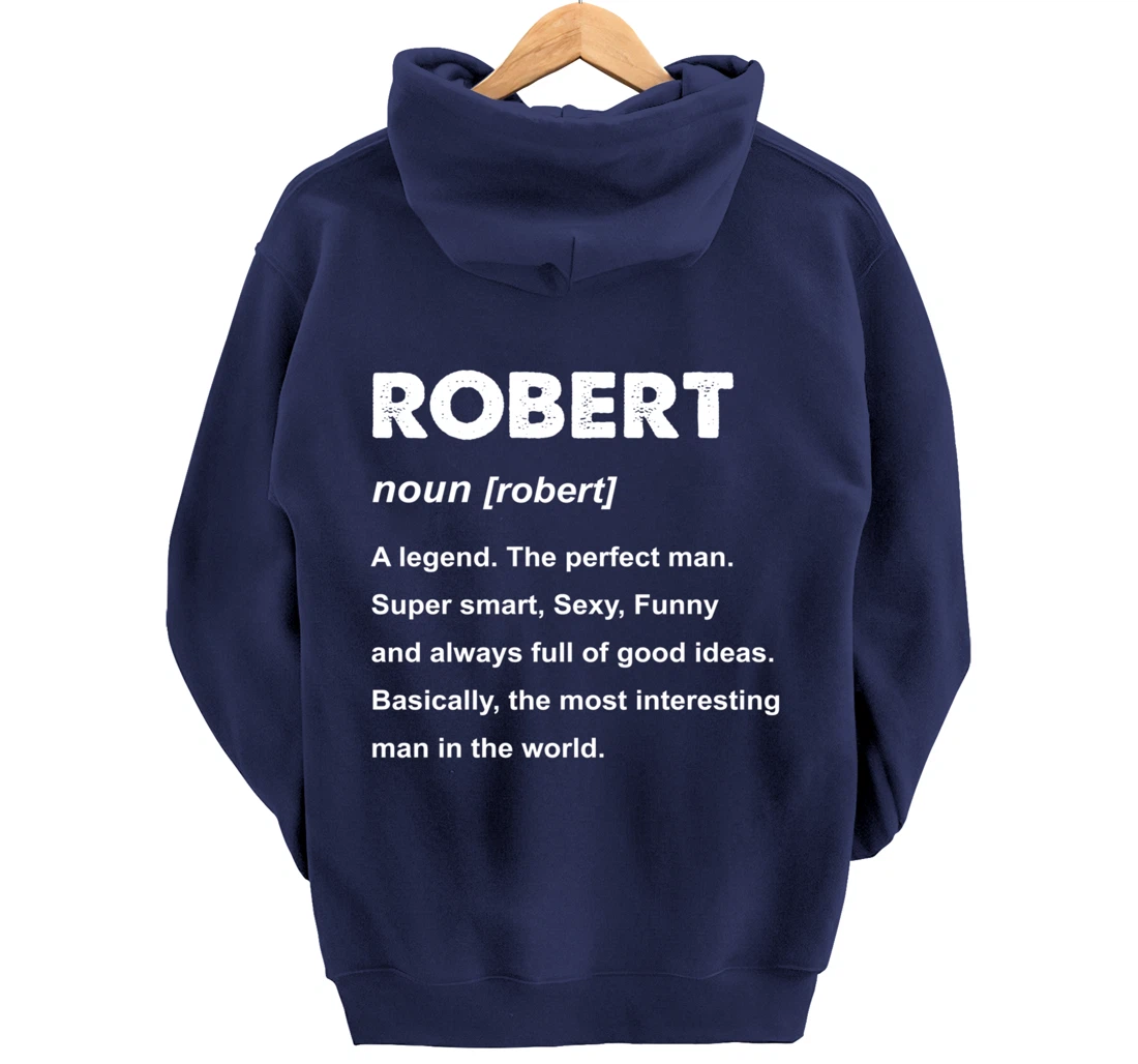Robert Name Pullover Hoodie