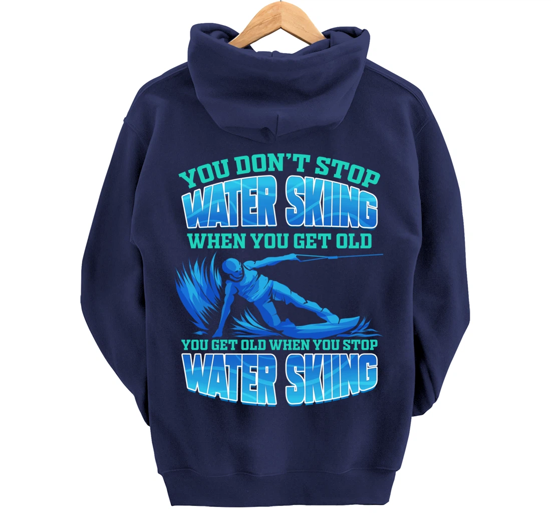 Waterski Waterskiing Water Ski Pullover Hoodie