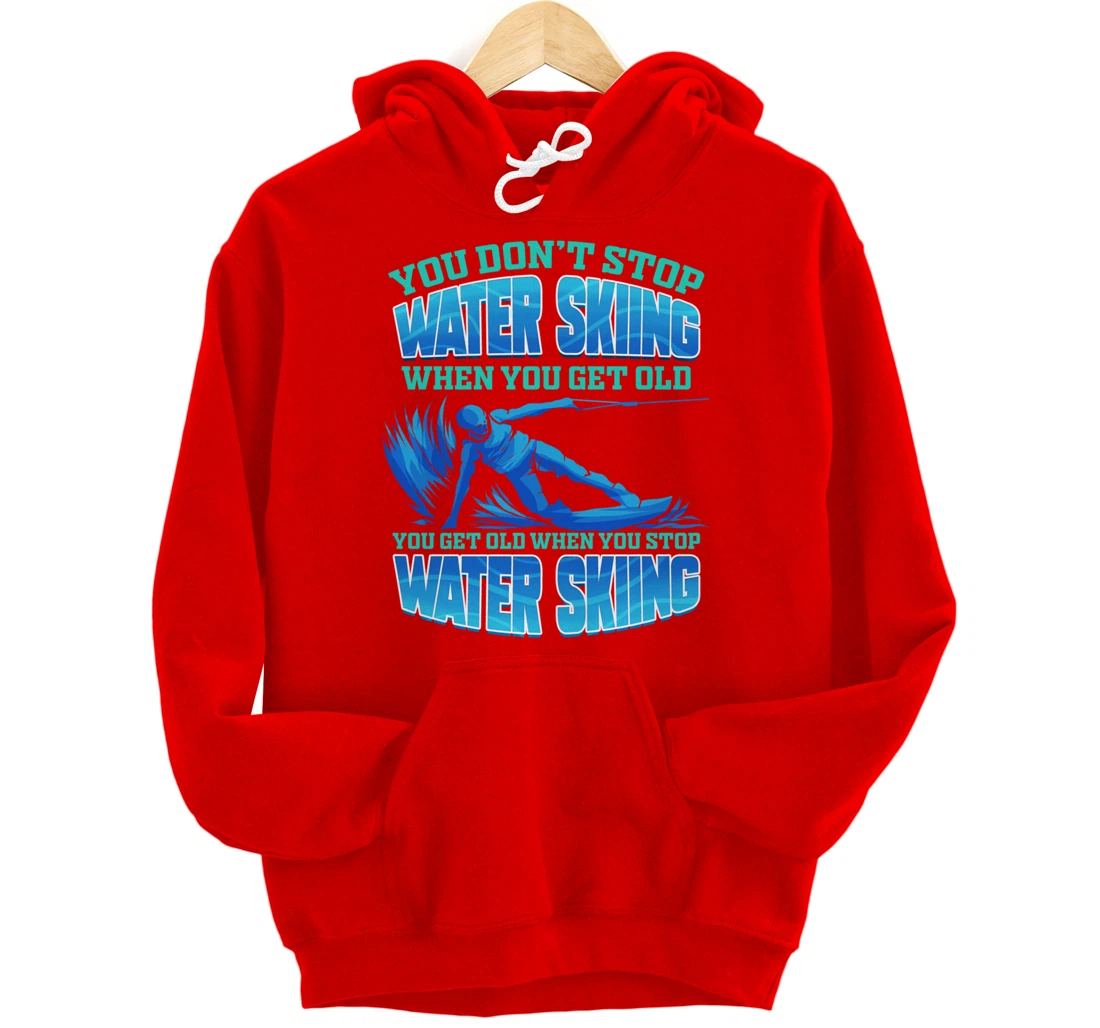 Waterski Waterskiing Water Ski Pullover Hoodie