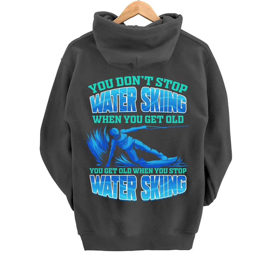 Waterski Waterskiing Water Ski Pullover Hoodie