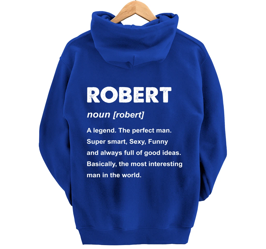 Robert Name Pullover Hoodie