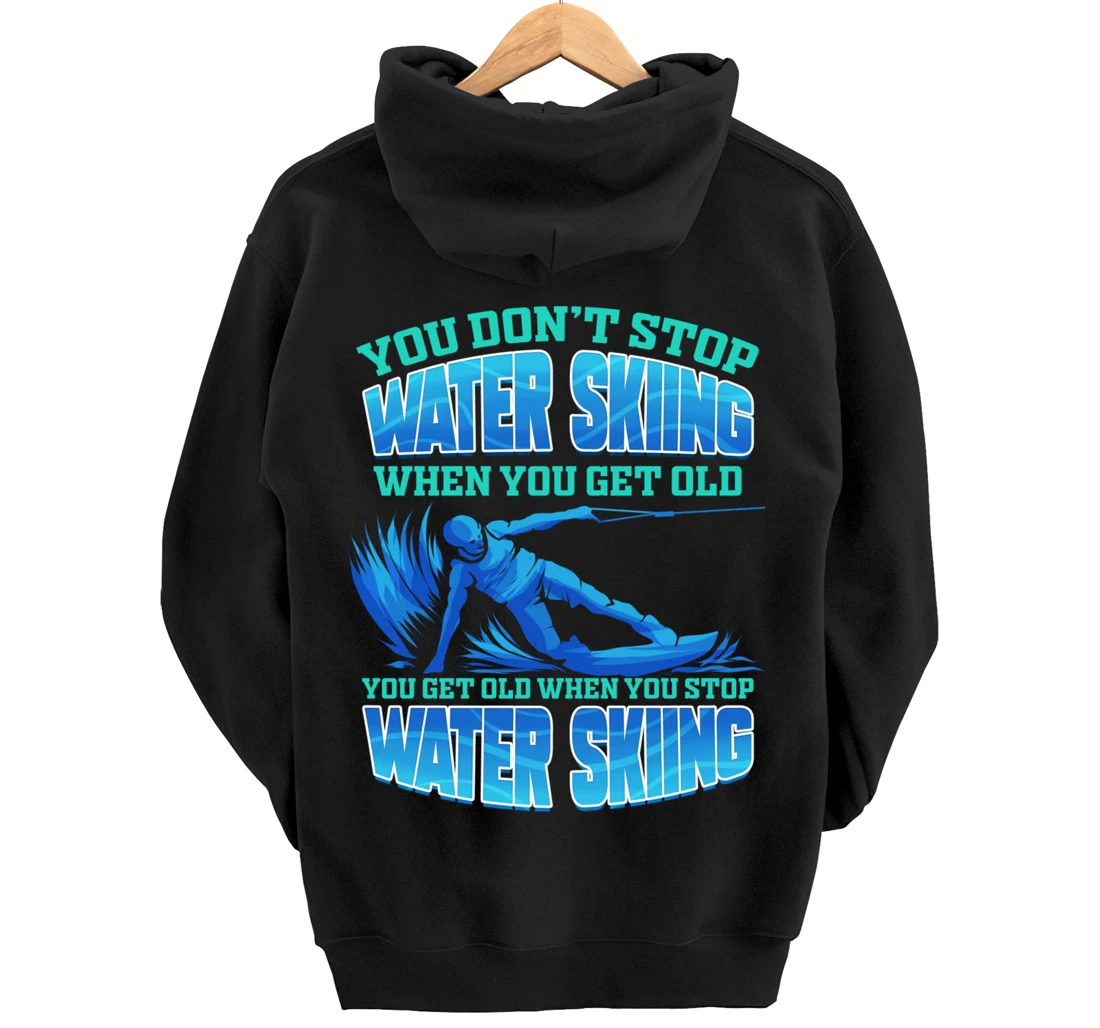 Waterski Waterskiing Water Ski Pullover Hoodie