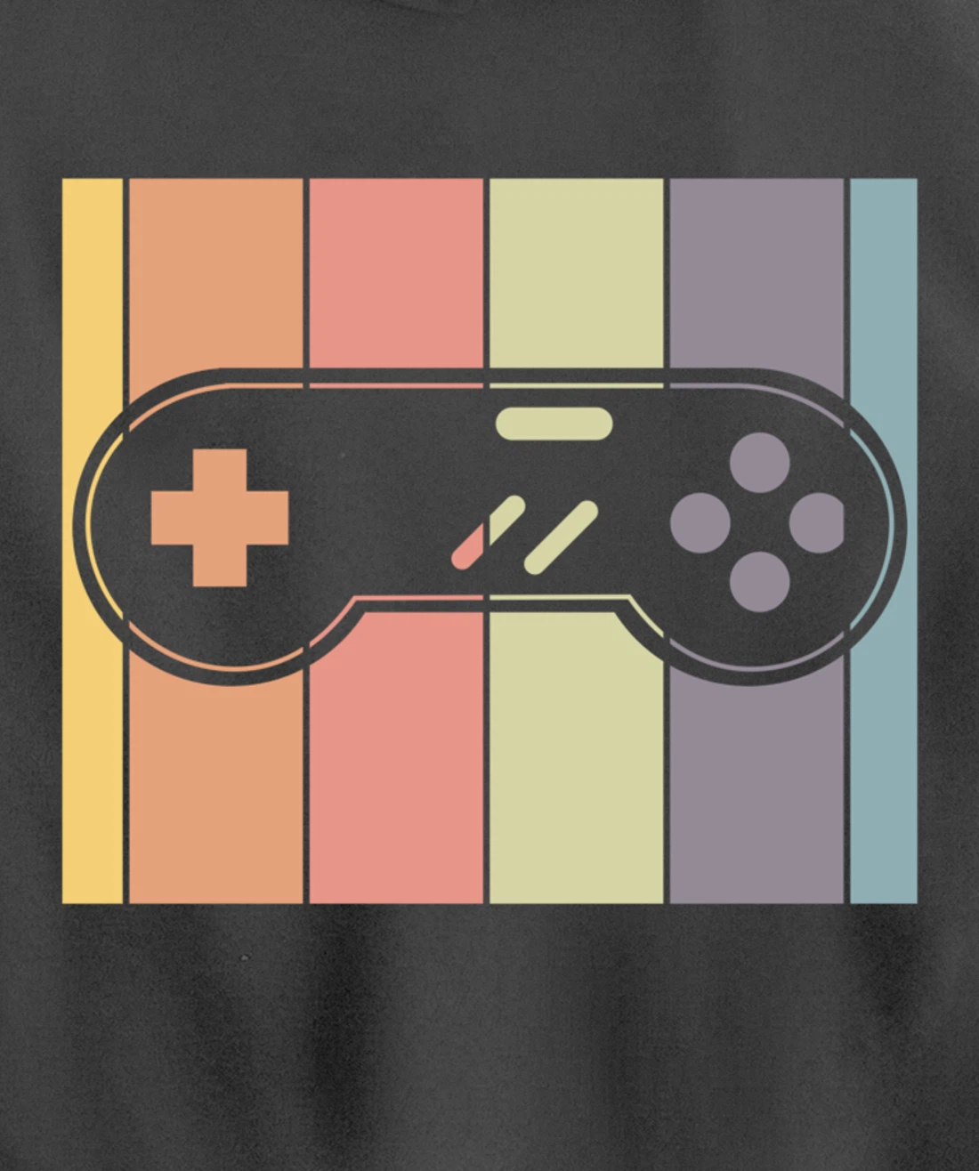 Retro Video Games Gamer Gift Idea Controller Gaming Pullover Hoodie