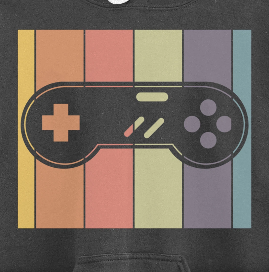 Retro Video Games Gamer Gift Idea Controller Gaming Pullover Hoodie