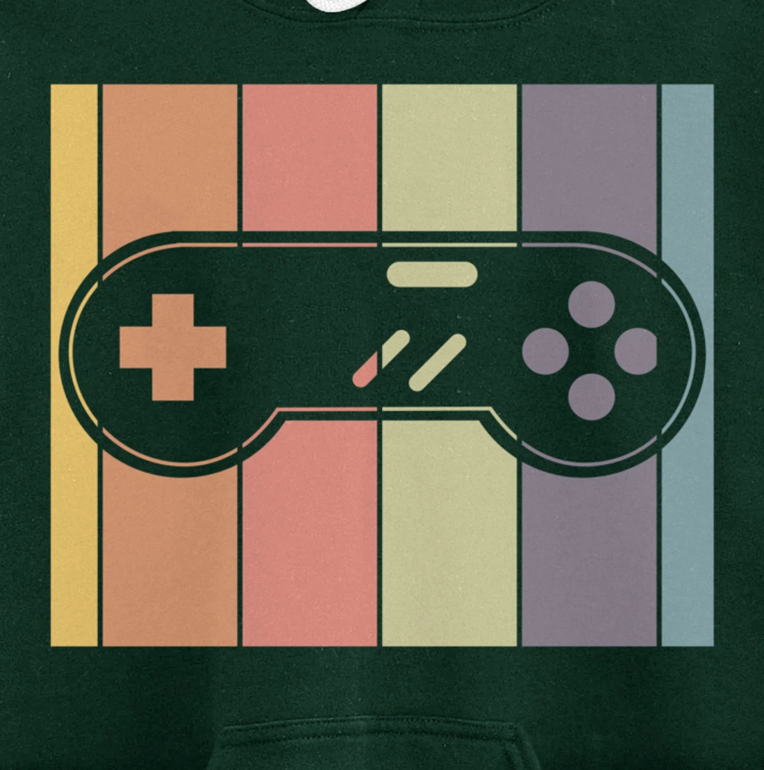 Retro Video Games Gamer Gift Idea Controller Gaming Pullover Hoodie