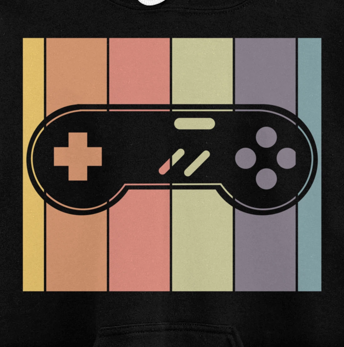 Retro Video Games Gamer Gift Idea Controller Gaming Pullover Hoodie