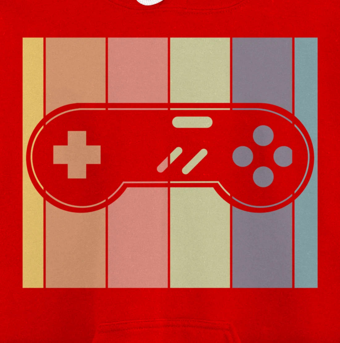 Retro Video Games Gamer Gift Idea Controller Gaming Pullover Hoodie