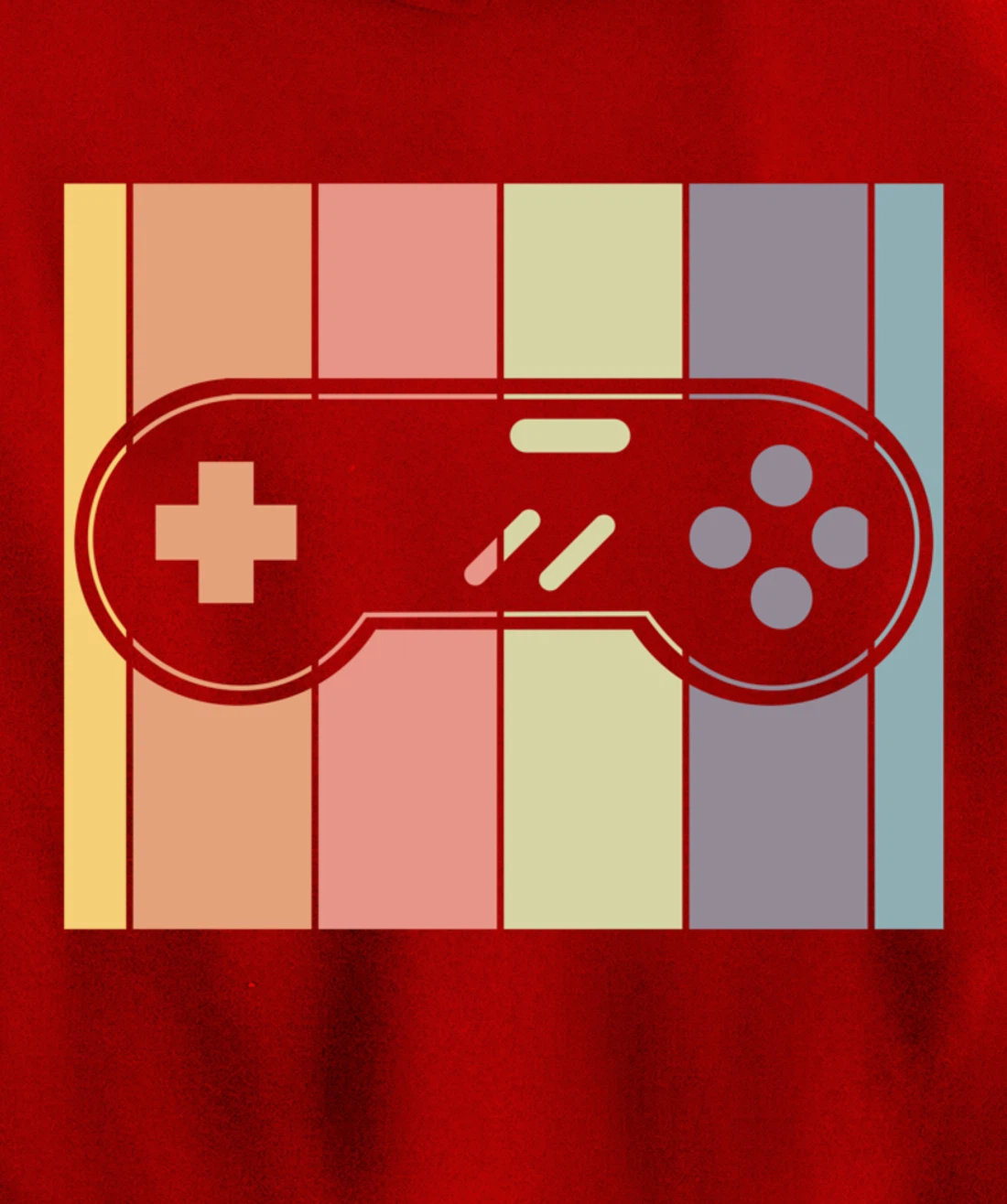 Retro Video Games Gamer Gift Idea Controller Gaming Pullover Hoodie