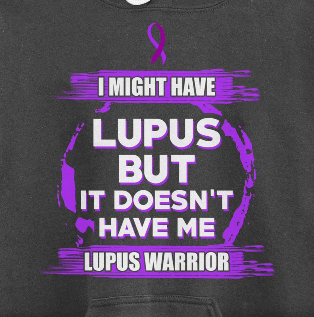 Lupus Have Survivor Warrior Pullover Hoodie