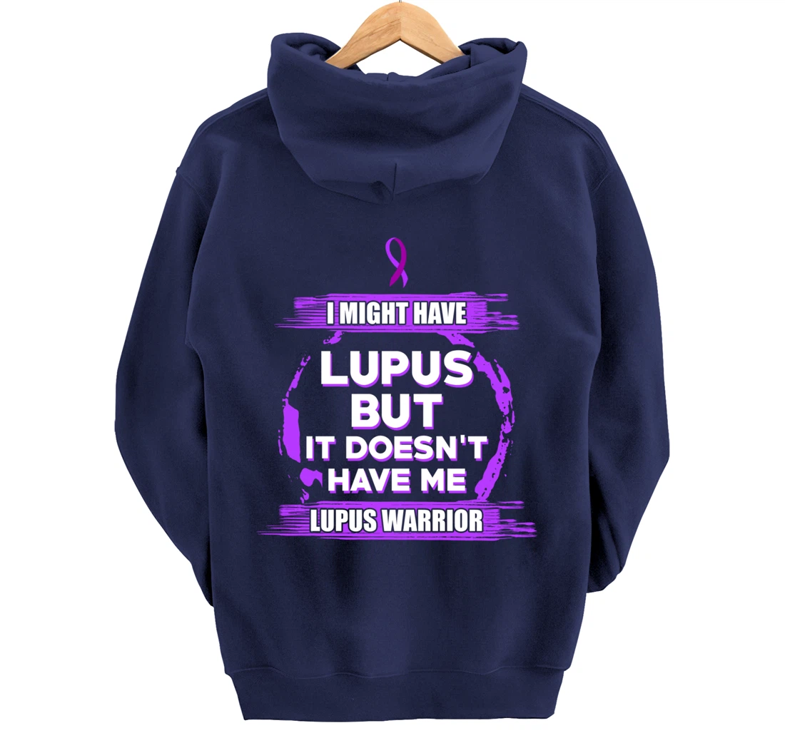 Lupus Have Survivor Warrior Pullover Hoodie