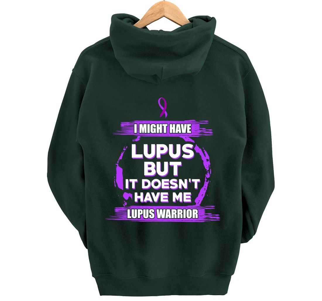 Lupus Have Survivor Warrior Pullover Hoodie