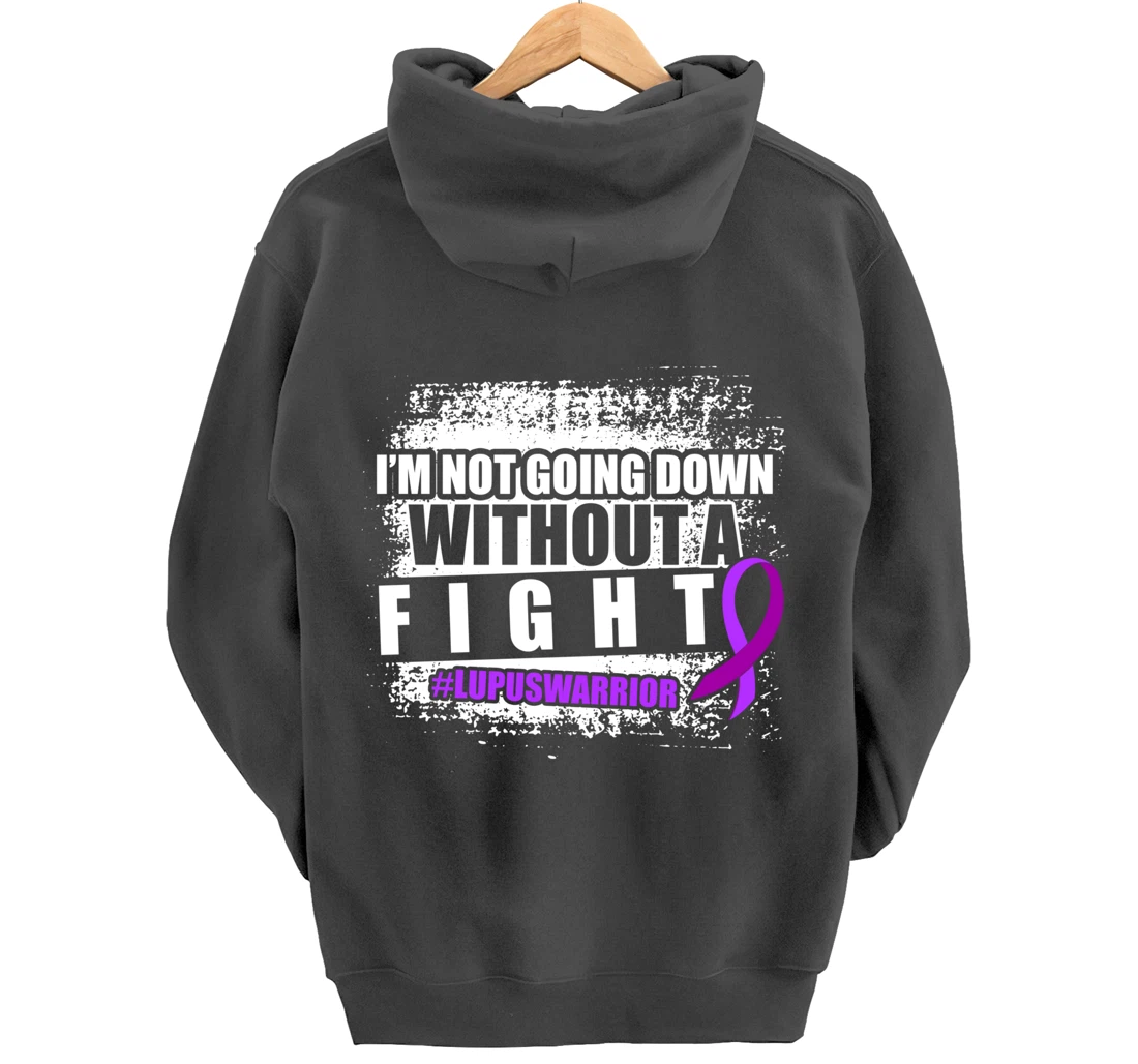 Lupus Down Survivor Warrior Pullover Hoodie