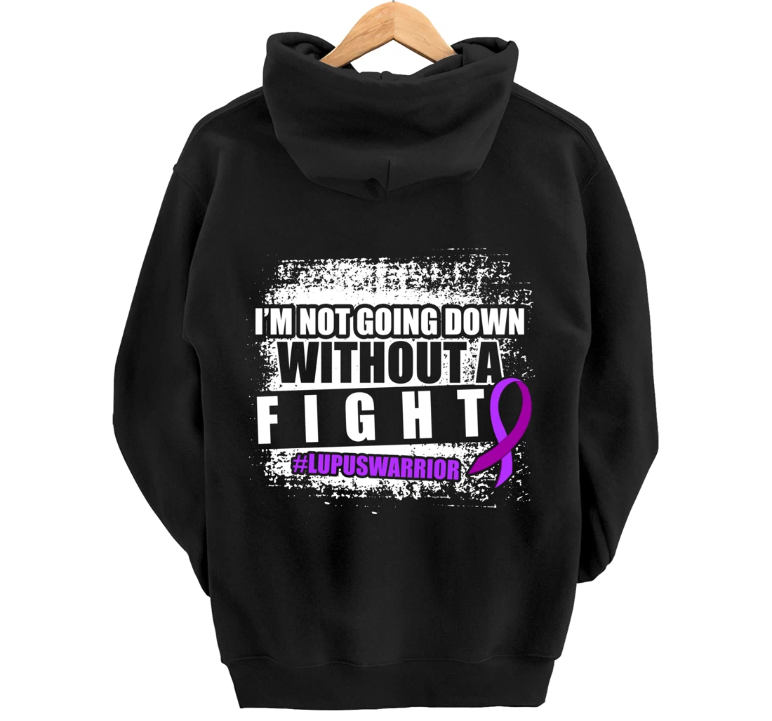 Lupus Down Survivor Warrior Pullover Hoodie