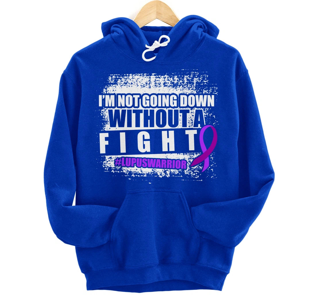 Lupus Down Survivor Warrior Pullover Hoodie
