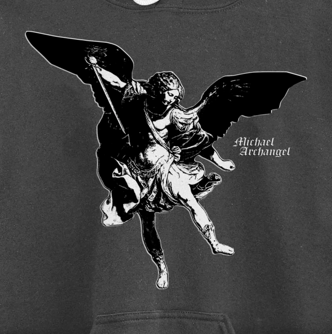 Master of Angels - Saint Michael Archangel Pullover Hoodie
