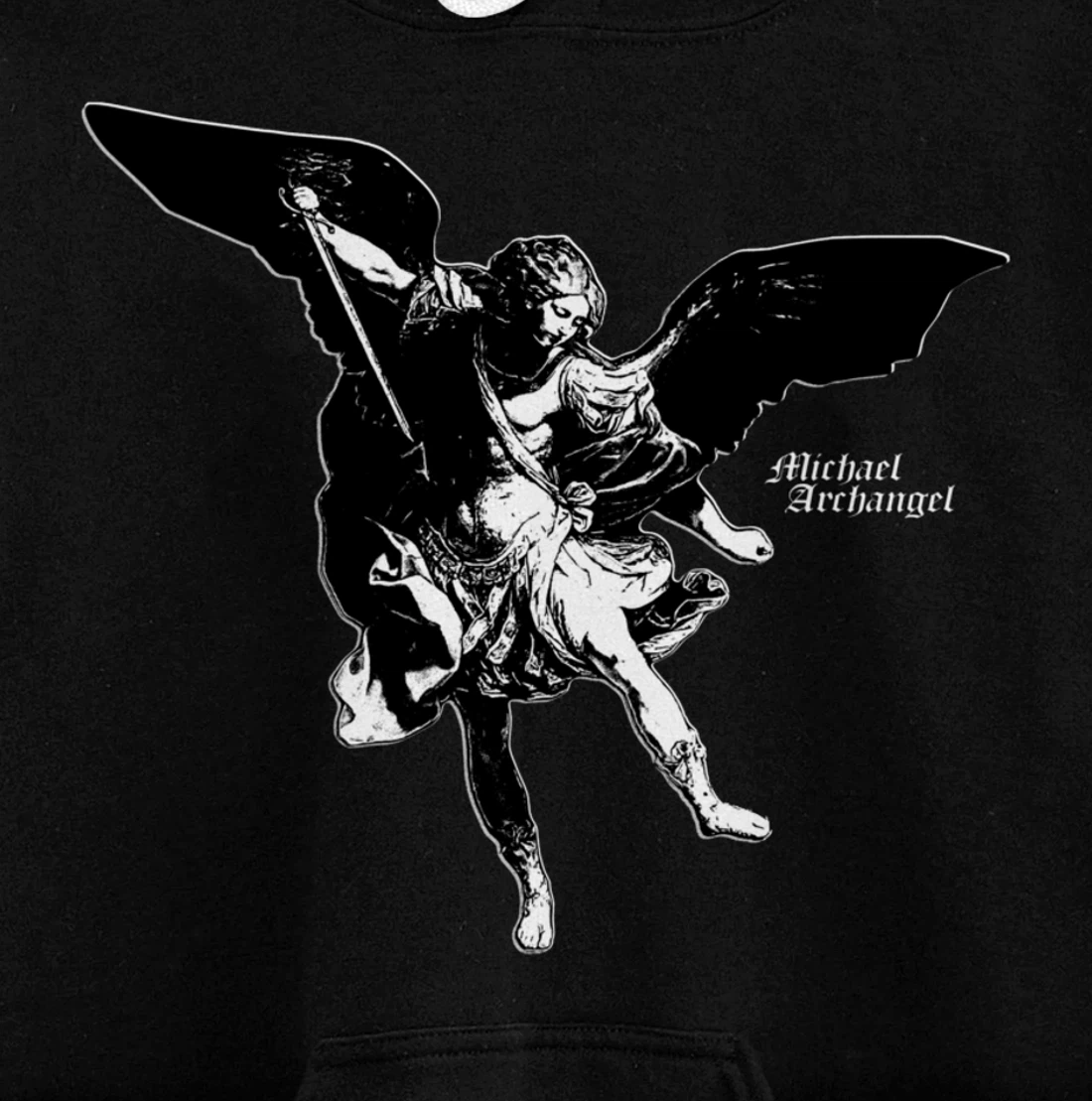 Master of Angels - Saint Michael Archangel Pullover Hoodie