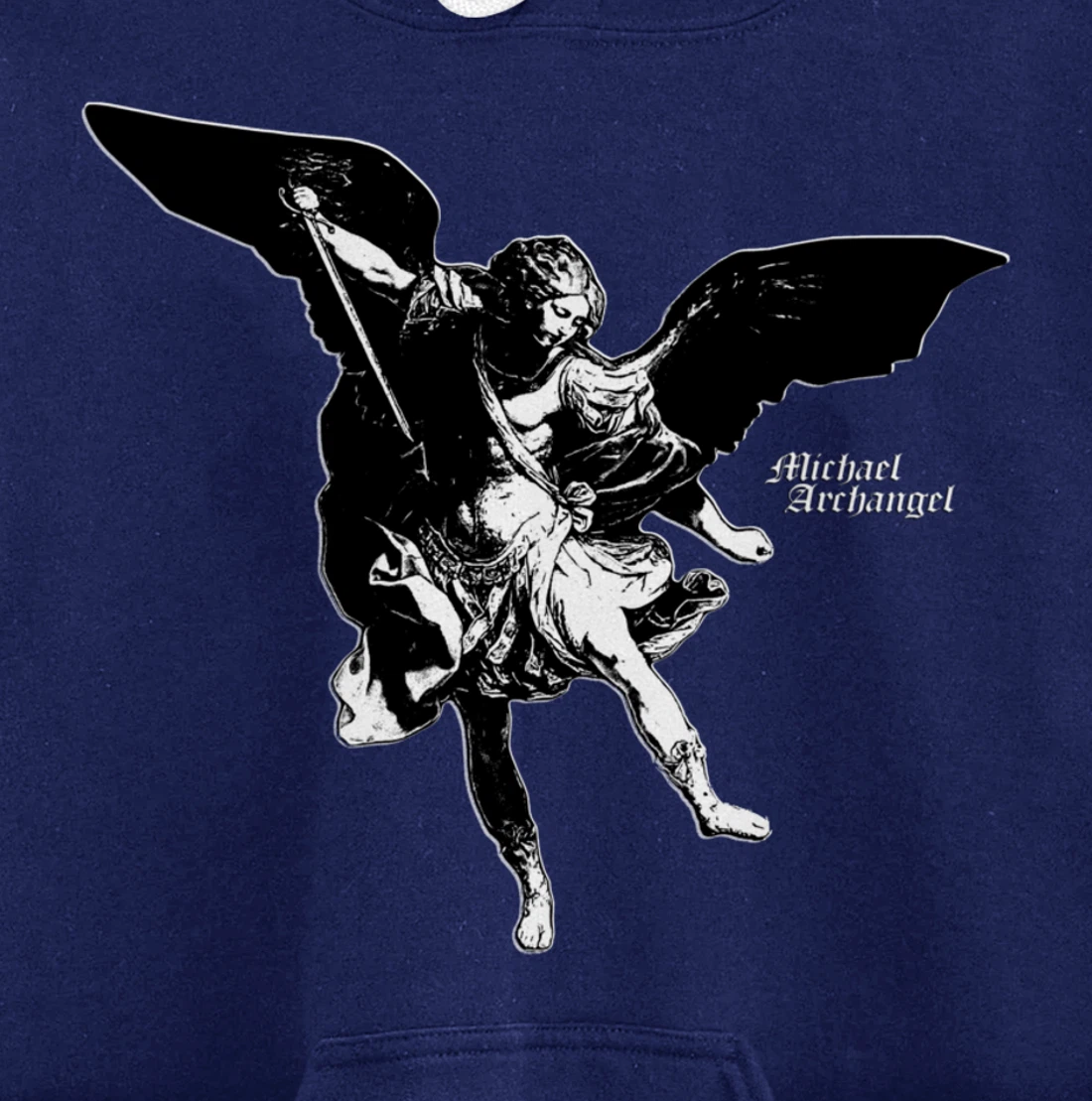 Master of Angels - Saint Michael Archangel Pullover Hoodie