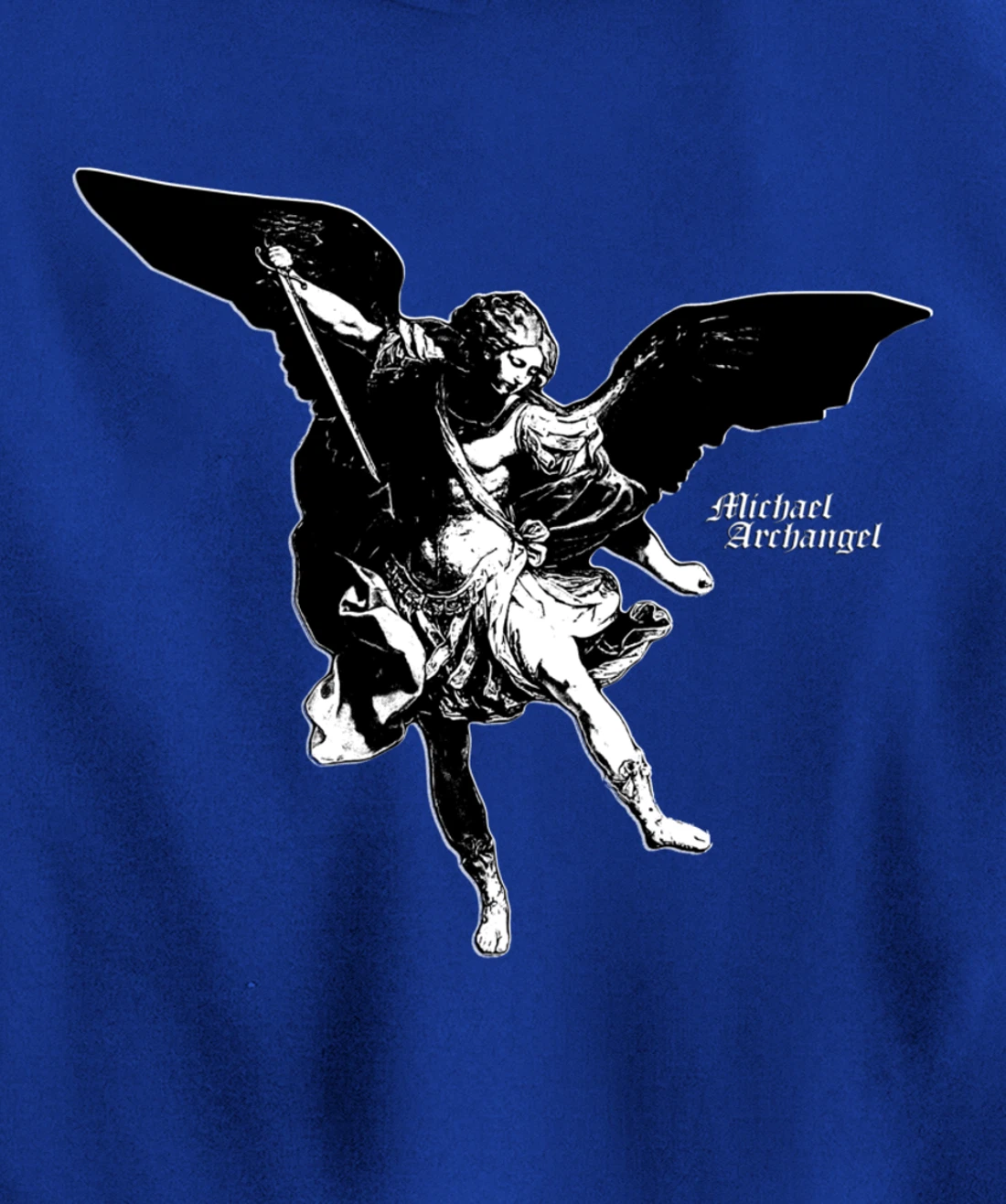 Master of Angels - Saint Michael Archangel Pullover Hoodie