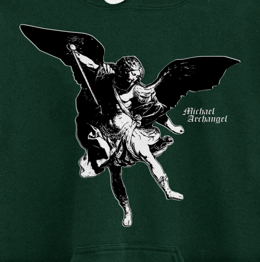Master of Angels - Saint Michael Archangel Pullover Hoodie