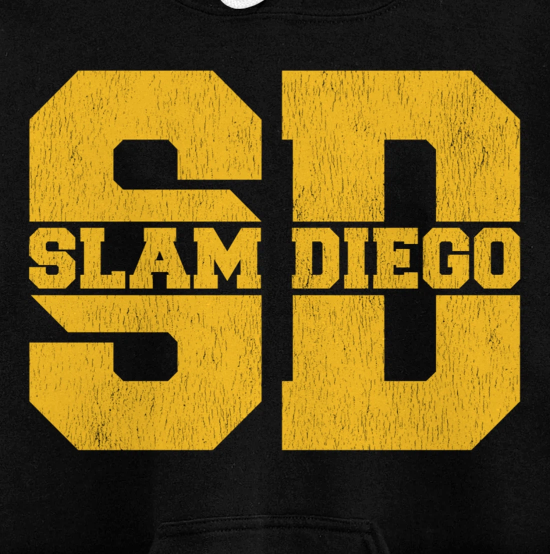 Slam Diego San Diego Souvenirs and Gift - Baseball Fans Pullover Hoodie