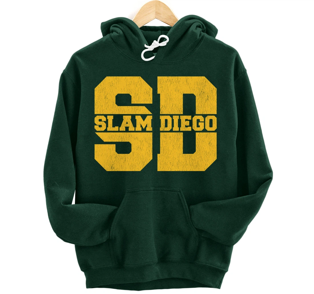 Slam Diego San Diego Souvenirs and Gift - Baseball Fans Pullover Hoodie