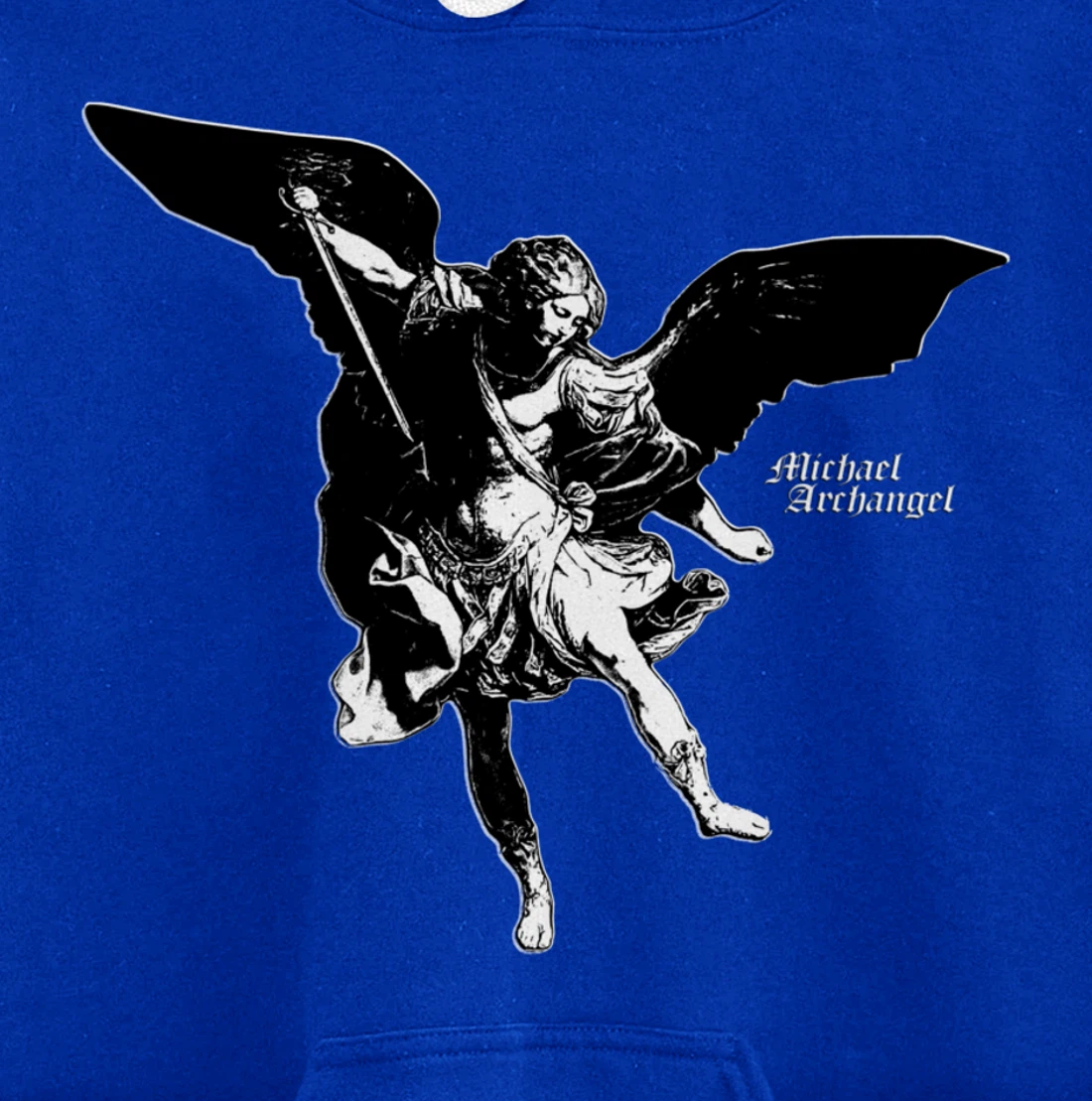 Master of Angels - Saint Michael Archangel Pullover Hoodie