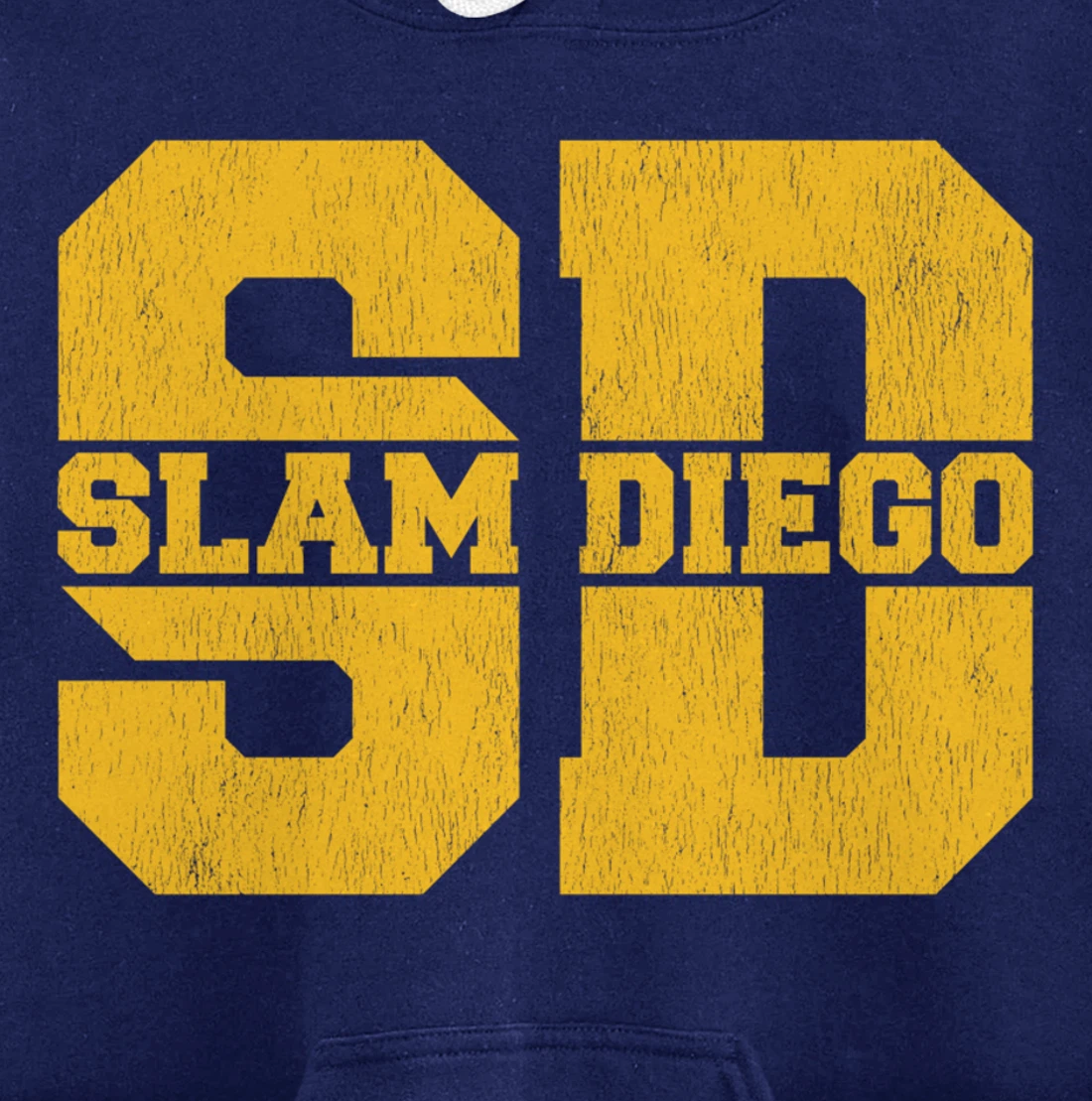 Slam Diego San Diego Souvenirs and Gift - Baseball Fans Pullover Hoodie