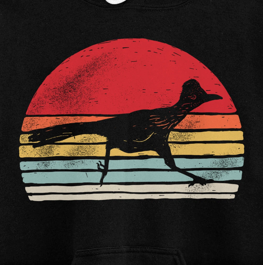 Vintage Retro Roadrunner Shirt Animal Lover Gift Pullover Hoodie