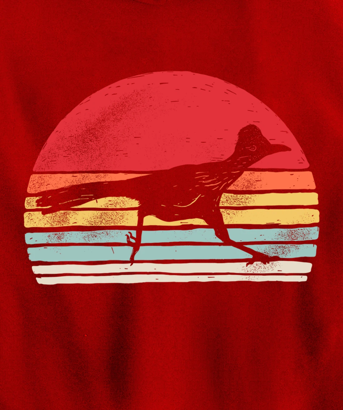 Vintage Retro Roadrunner Shirt Animal Lover Gift Pullover Hoodie