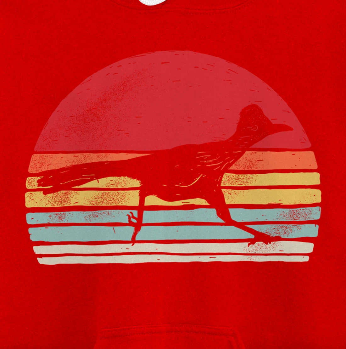 Vintage Retro Roadrunner Shirt Animal Lover Gift Pullover Hoodie