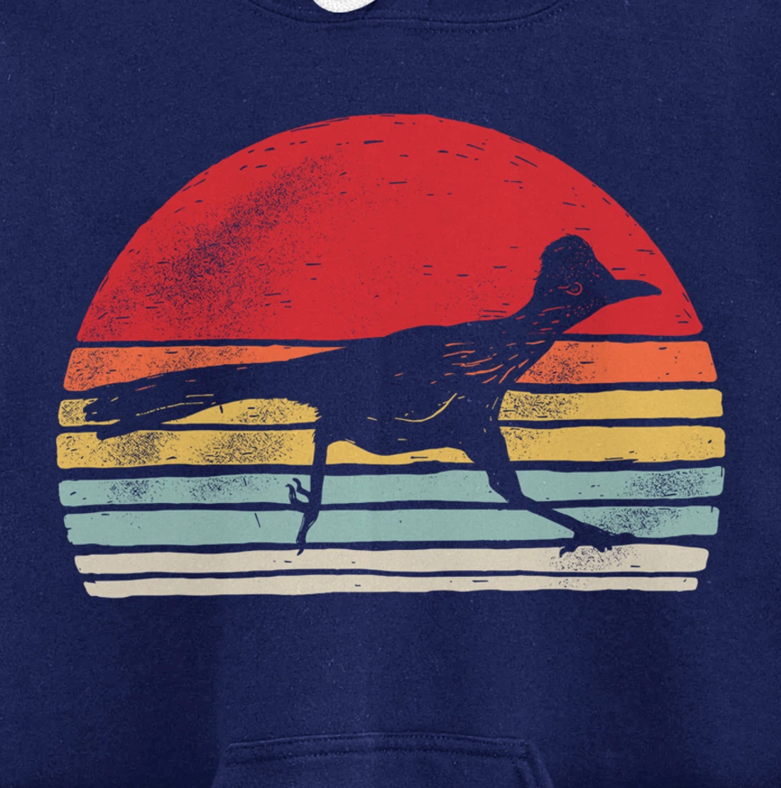 Vintage Retro Roadrunner Shirt Animal Lover Gift Pullover Hoodie