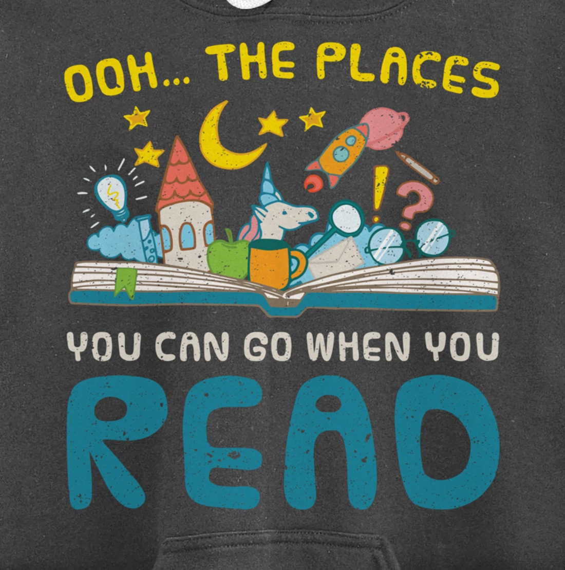 Book Reader Librarian Reading Gift Reading Pullover Hoodie