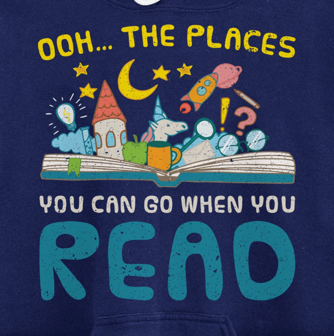 Book Reader Librarian Reading Gift Reading Pullover Hoodie