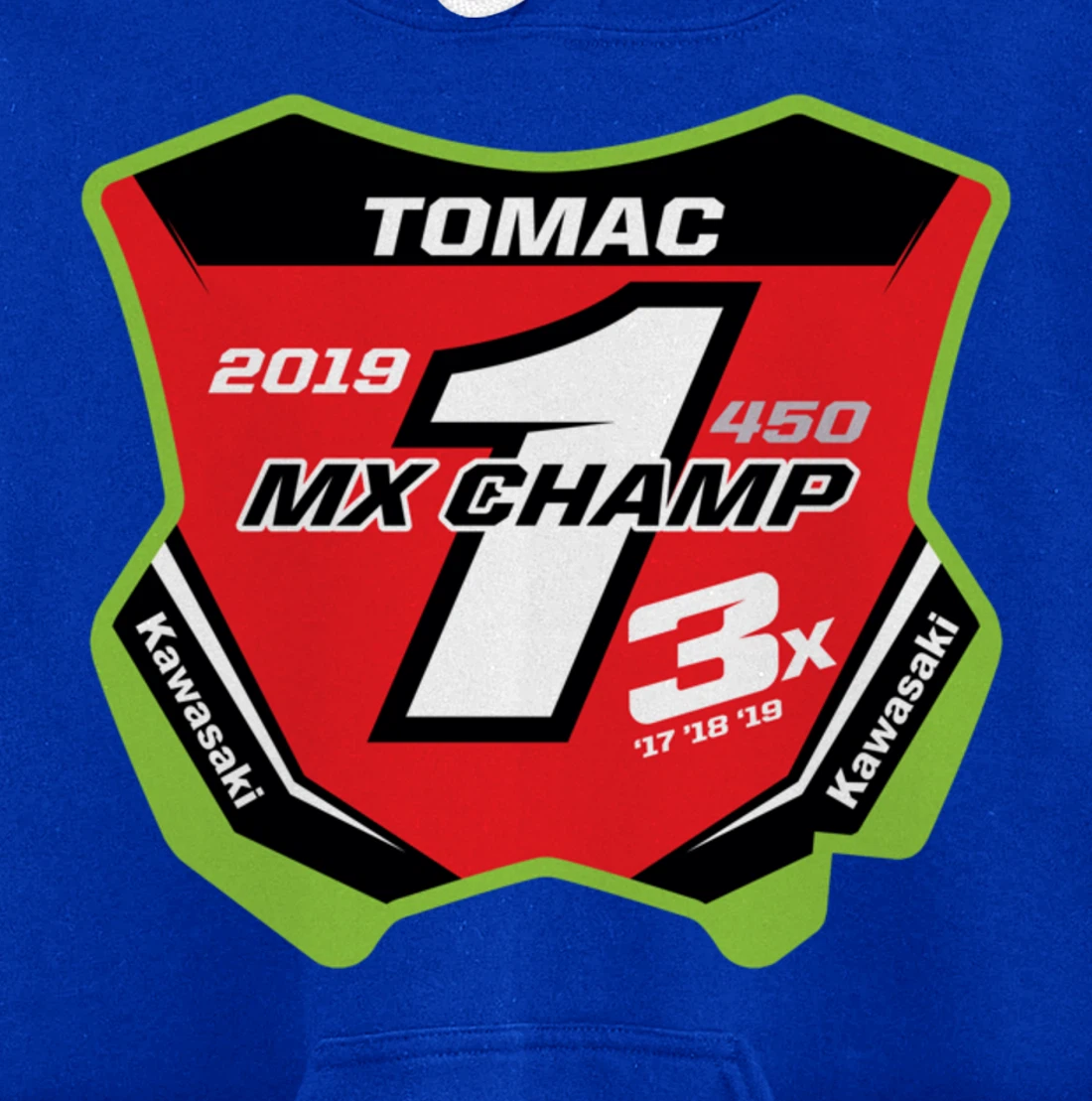 TOMAC ET3 - MOTOCROSS CHAMP - 3MAC Pullover Hoodie