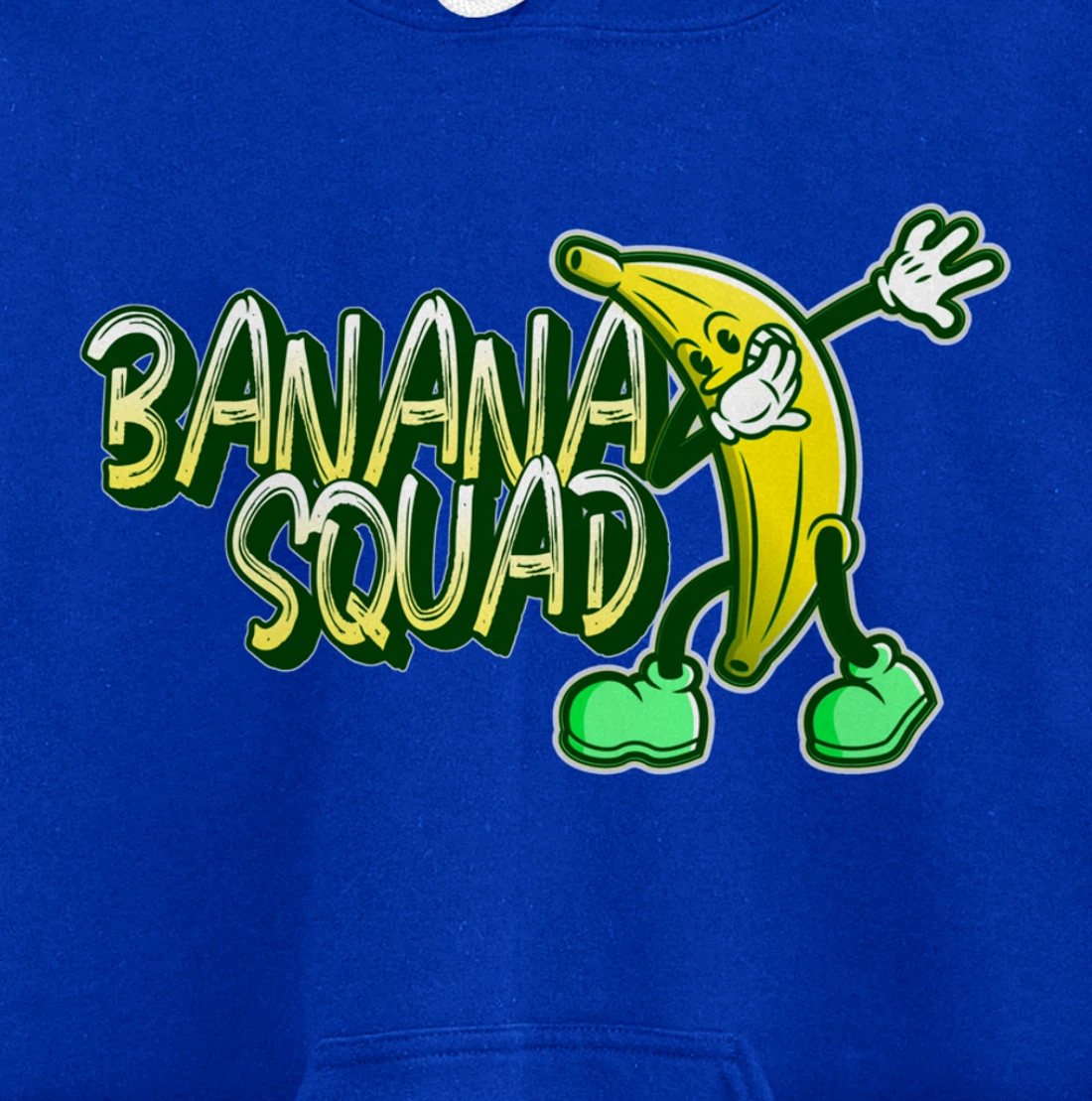 Banana Squad Funny Dabbing Banana Food & Dab Pullover Hoodie