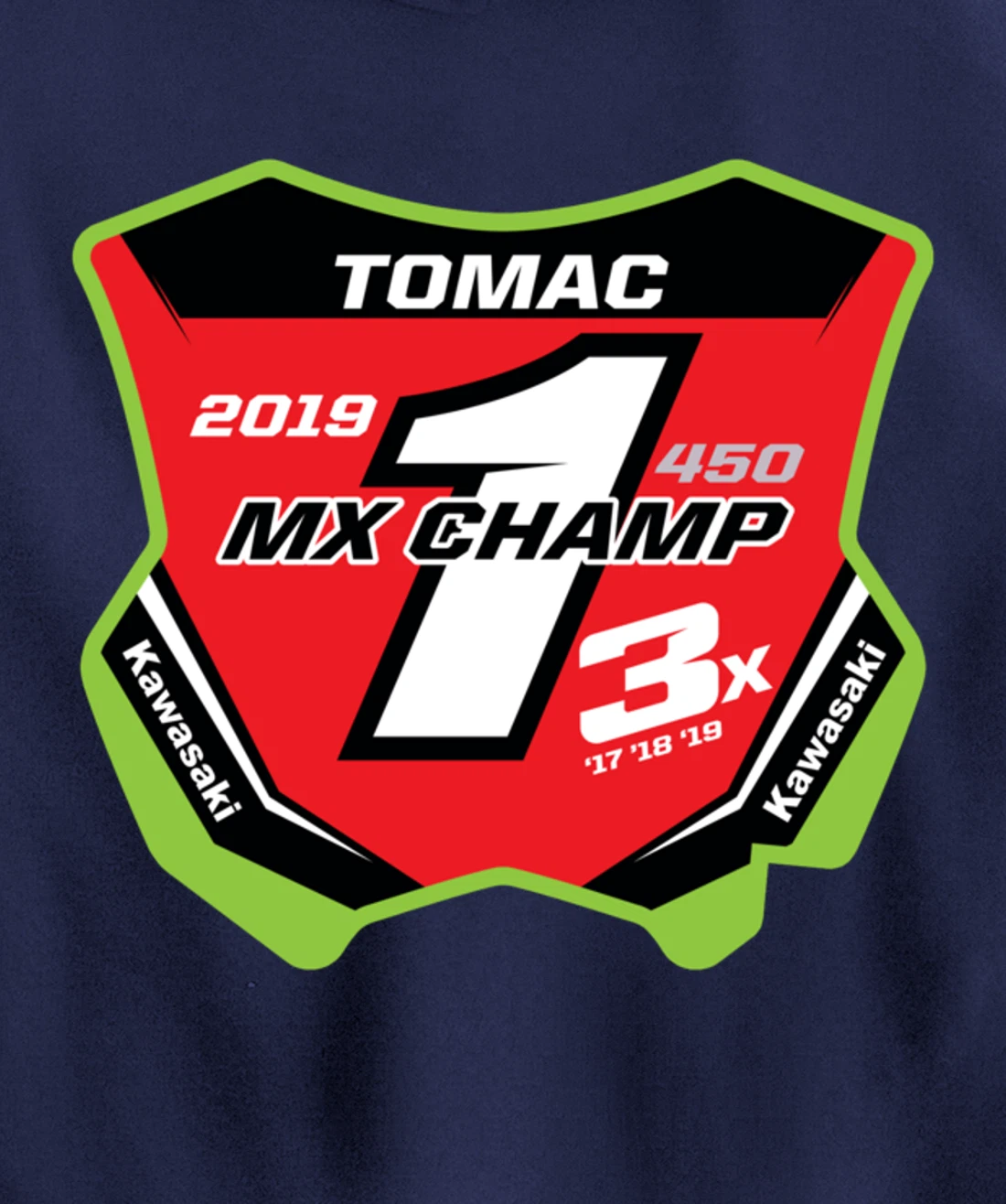 TOMAC ET3 - MOTOCROSS CHAMP - 3MAC Pullover Hoodie