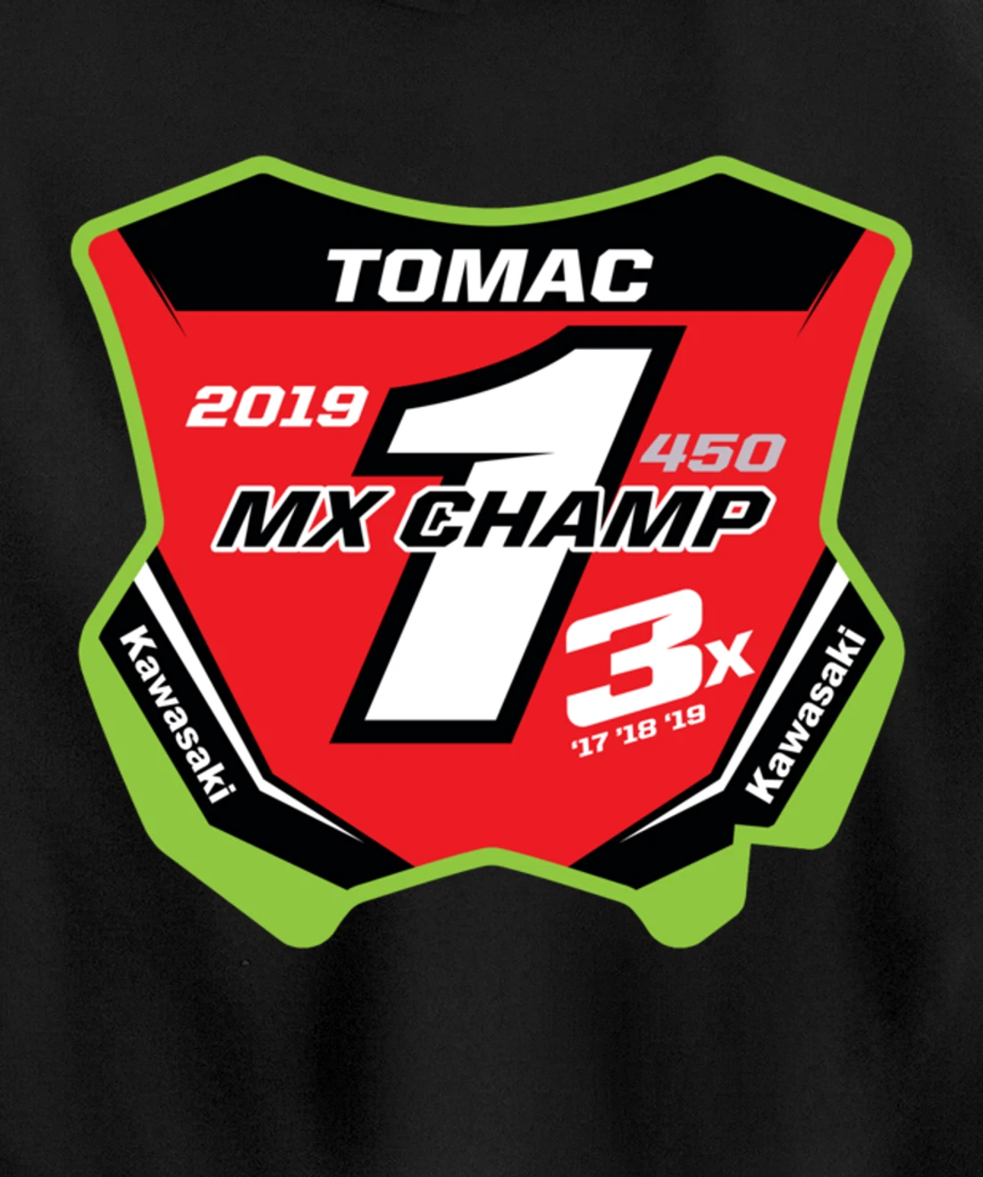 TOMAC ET3 - MOTOCROSS CHAMP - 3MAC Pullover Hoodie