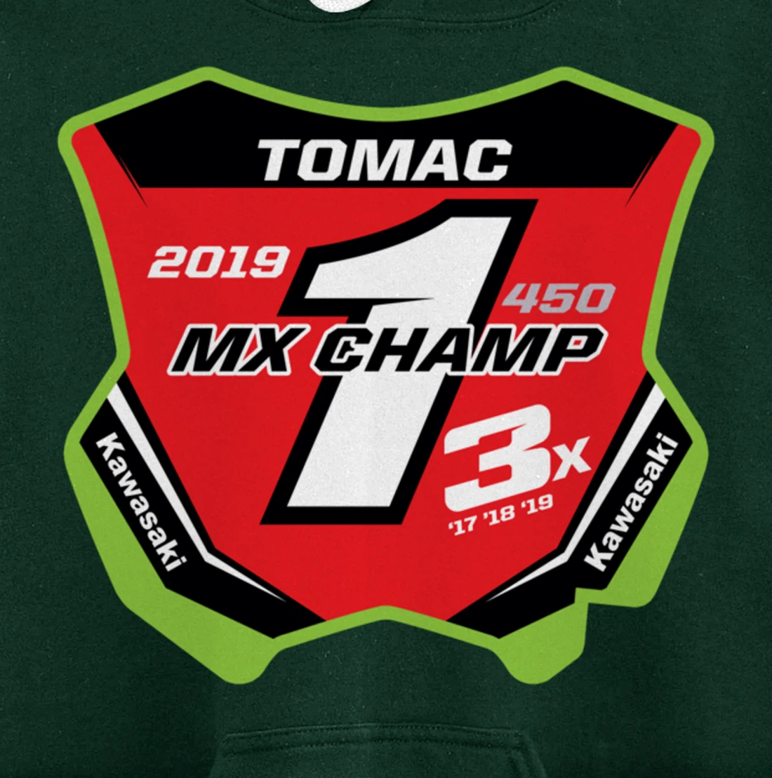 TOMAC ET3 - MOTOCROSS CHAMP - 3MAC Pullover Hoodie