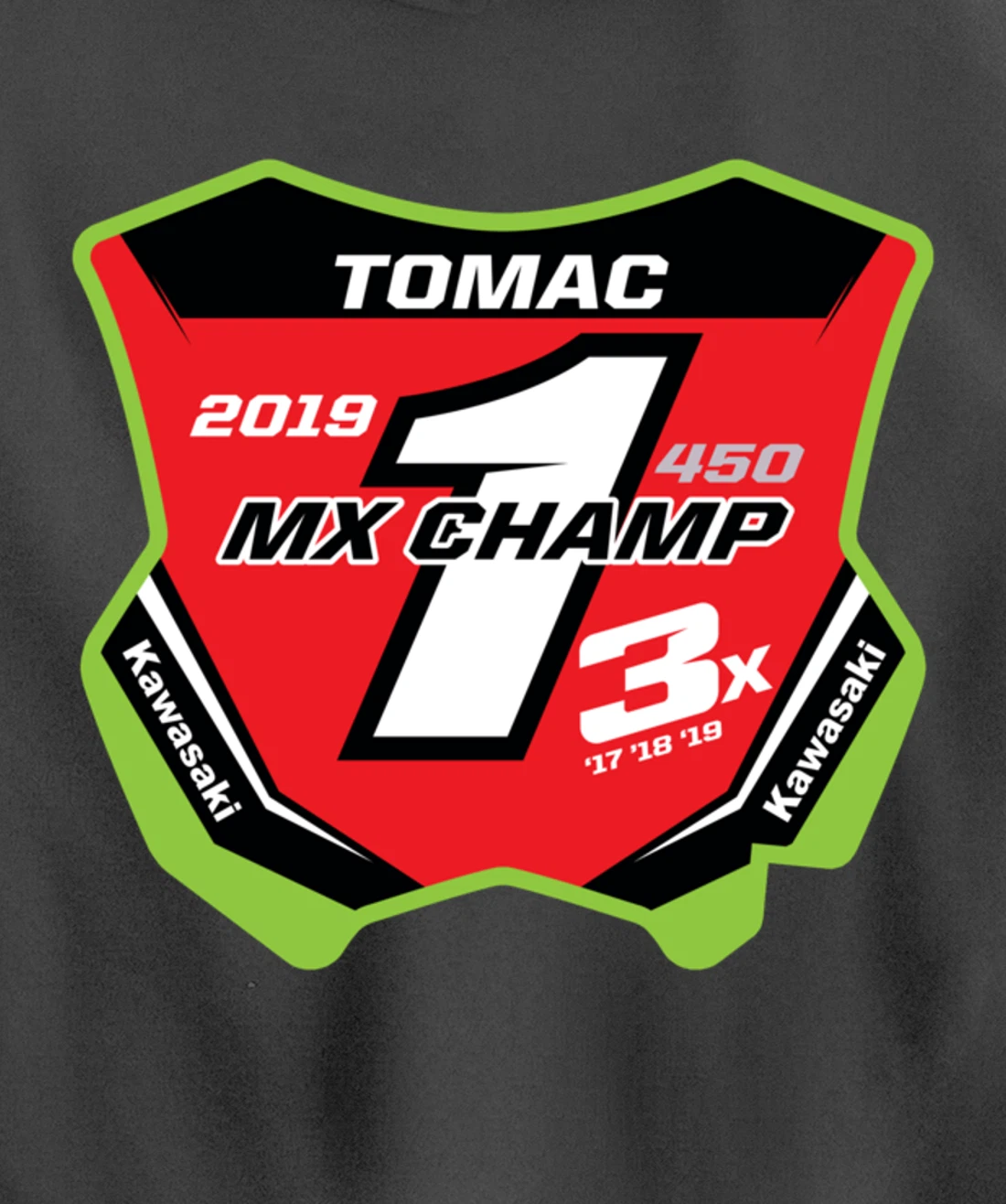 TOMAC ET3 - MOTOCROSS CHAMP - 3MAC Pullover Hoodie
