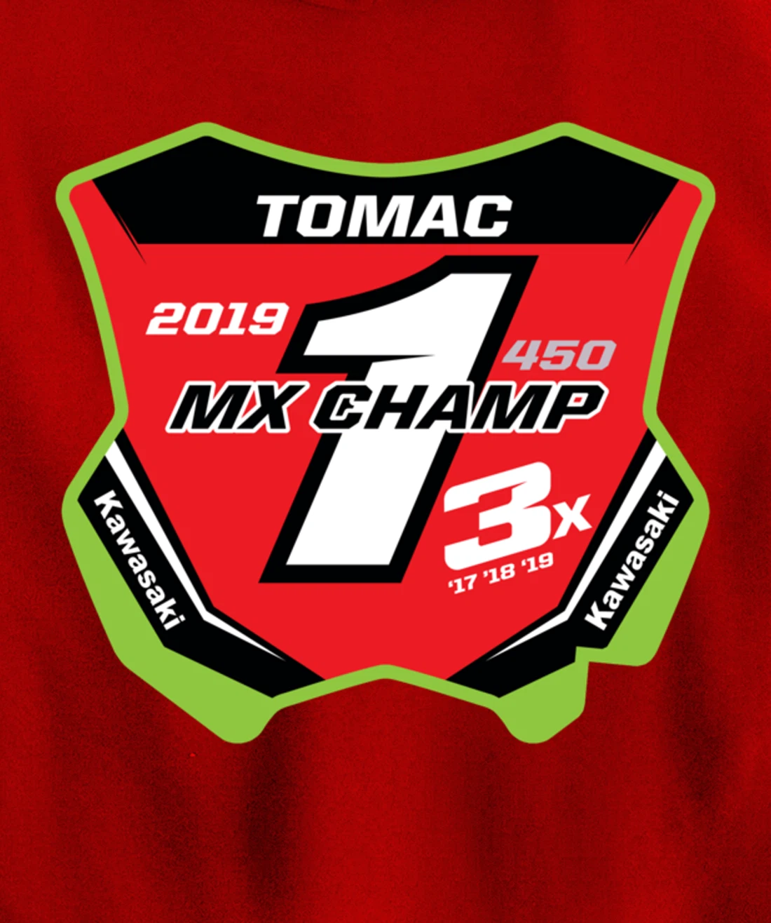 TOMAC ET3 - MOTOCROSS CHAMP - 3MAC Pullover Hoodie